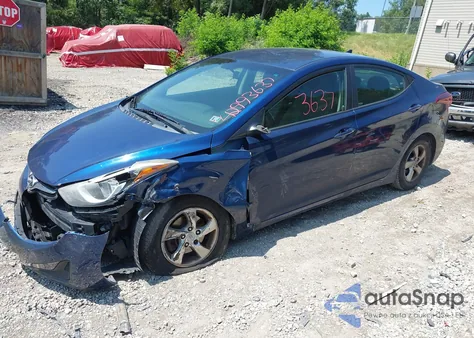 2015 Hyundai Elantra Se z USA, uszkodzony, nr VIN 5NPDH4AE5FH577260